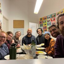 Delicious lunch at the Excellence Center! 